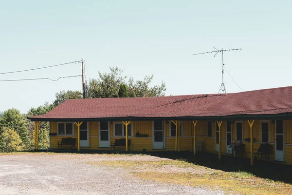 Warren Maine Eski Bir Motel — Stok fotoğraf