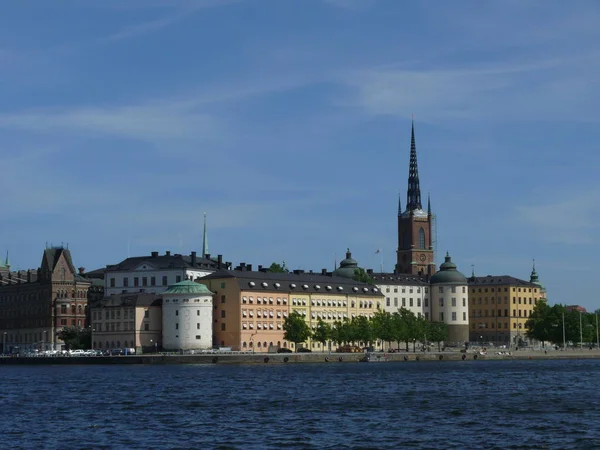 Bella Città Vecchia Stoccolma Svezia — Foto Stock