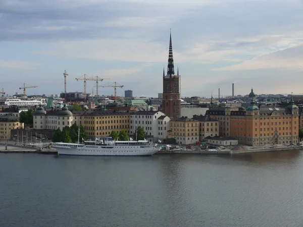 Schöne Altstadt Stockholm Schweden — Stockfoto