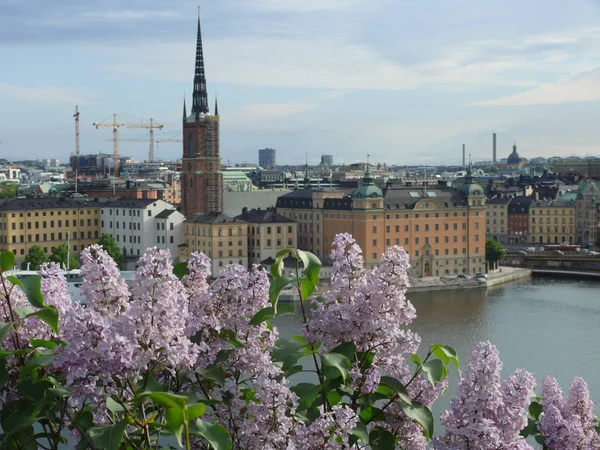 Bella Città Vecchia Stoccolma Svezia — Foto Stock