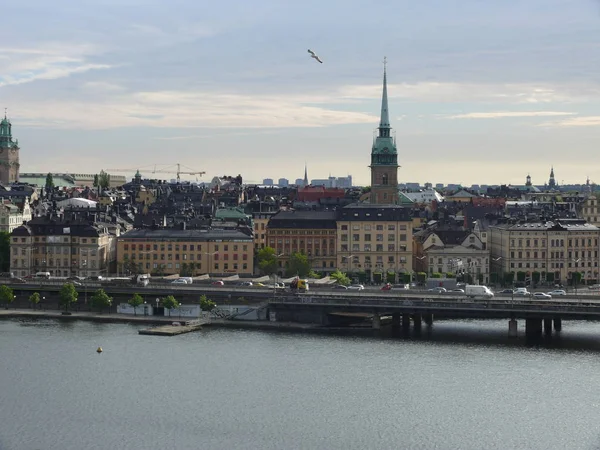 Schöne Altstadt Stockholm Schweden — Stockfoto