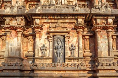 12. yüzyılda Rajaraja Çola II tarafından inşa Airavateswara Tapınağı. Bir tanınmış Unesco Dünya Mirası Anıtı Kumbakonam, Darasuram, Tamilnadu, Hindistan tapınaktır