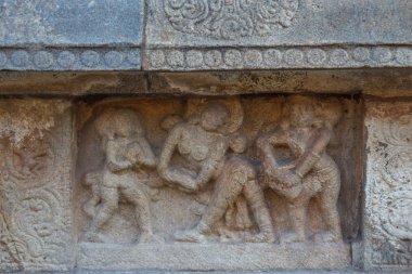 12. yüzyılda Rajaraja Çola II tarafından inşa Airavateswara Tapınağı. Bir tanınmış Unesco Dünya Mirası Anıtı Kumbakonam, Darasuram, Tamilnadu, Hindistan tapınaktır