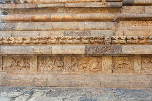 Airavateswara 광고에서 Rajaraja Chola Ii에 만들어진 성전이 인정된 유네스코 기념물 — 스톡 사진