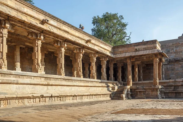 Templo Airavateswara Construido Por Rajaraja Chola Siglo Xii Templo Monumento — Foto de Stock