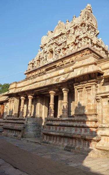 Airavateswara Templo Construído Pelo Rajaraja Chola Século Xii Templo Monumento — Fotografia de Stock