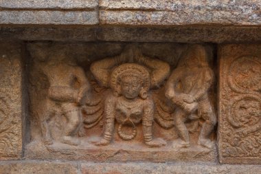 12. yüzyılda Rajaraja Çola II tarafından inşa Airavateswara Tapınağı. Bir tanınmış Unesco Dünya Mirası Anıtı Kumbakonam, Darasuram, Tamilnadu, Hindistan tapınaktır