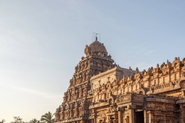 12. yüzyılda Rajaraja Çola II tarafından inşa Airavateswara Tapınağı. Bir tanınmış Unesco Dünya Mirası Anıtı Kumbakonam, Darasuram, Tamilnadu, Hindistan tapınaktır
