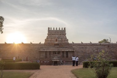 Airavatwara templeconstructed tarafından therajaraja Chola ııin 12. yüzyıl reklamı. Tapınak bir tanınan UNESCO Worldheritage Monument Kumbakonam, Darasuram, Tamilnadu, Hindistan Ocak 20 2019