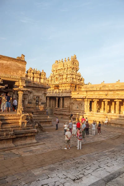 Airavateswara Templo Construído Pelo Rajaraja Chola Século Xii Templo Monumento — Fotografia de Stock