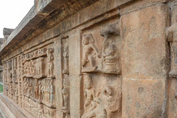 Entrada Templo Brihadeeswarar Brihadisvara Thanjavur Hindu Templo Dedicado Shiva Localizado — Fotografia de Stock