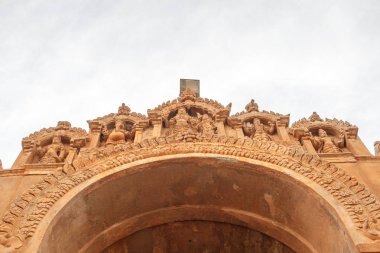 Brihadeeswarar veya Brihadisvara Tapınağı Tamilnadu India.Unesco Dünya Mirası alanı içinde yer alan Shiva adanmış Thanjavur.Hindu Tapınağı'nın