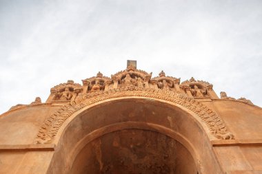 Brihadeeswarar veya Brihadisvara Tapınağı Tamilnadu India.Unesco Dünya Mirası alanı içinde yer alan Shiva adanmış Thanjavur.Hindu Tapınağı'nın