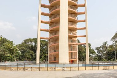 Modern bir spiral kule