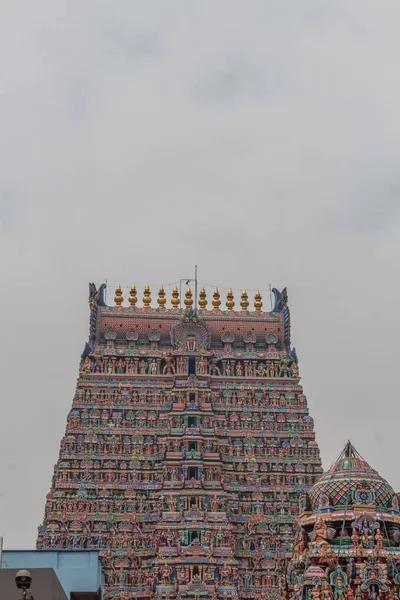 Saranga kulesinde farklı tanrı ve tanrıça heykelleri görünümü — Stok fotoğraf