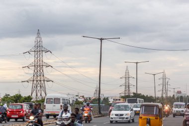 Chennai Hindistan'da elektrik santrali, nerede elektrik 