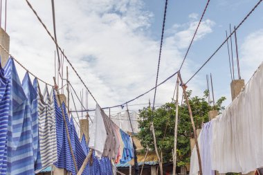 Dhobi Gana Chennai Hindistan'da iyi bilinen bir açık hava çamaşırhane.