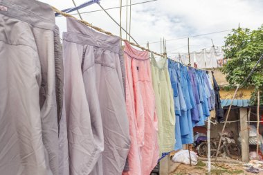 Dhobi Gana Chennai Hindistan'da iyi bilinen bir açık hava çamaşırhane.