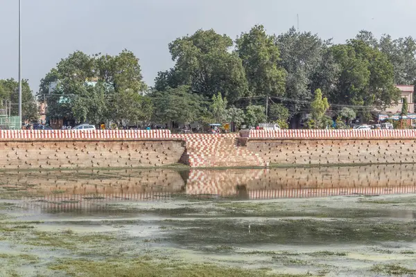 Vandiyur Mariamman Teppakulam Madurai India View Ancient Heritage Religious Pond — Stock Photo, Image