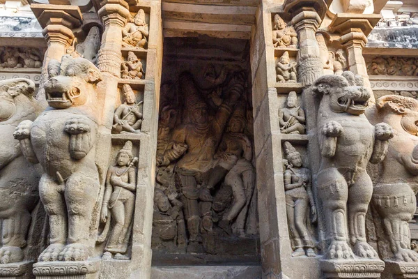 Templo Antigo Kailasanathar Kanchipuram Templo Foi Construído Durante 685 705Ad — Fotografia de Stock