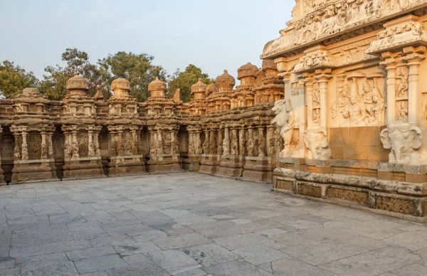 Antiguo Templo Kanchipuram Kailasanathar Templo Fue Construido Durante 685 705Ad — Foto de Stock