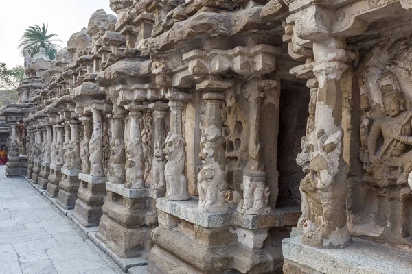 Antiguo Templo Kanchipuram Kailasanathar Templo Fue Construido Durante 685 705Ad — Foto de Stock