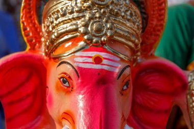 Küçük Lord renkli Ganesha idoller