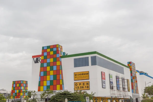 Chennai, India 15 de julio de 2018 vista exterior de VR (Virtuous Retail — Foto de Stock