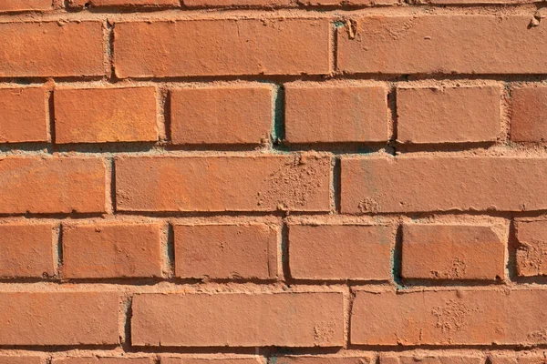 Kopyalama alanı olan kırmızı tuğla duvar arkaplanı.