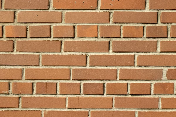 Orange Wall Brick Background Textured Bricks Copy Space — Stock Photo, Image