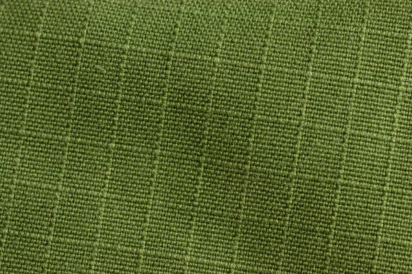 Πράσινο Φόντο Υφή Πλέγματος Ύφασμα Μακροεντολή Υλικό — Φωτογραφία Αρχείου