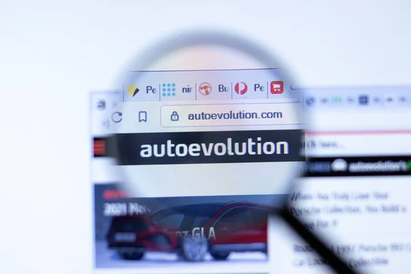 New York Usa September 2020 Autoevolution Autoevolution Com Företagets Webbplats — Stockfoto