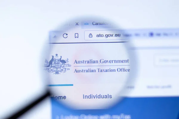 New York Usa Září 2020 Australian Government Taxation Office Ato — Stock fotografie