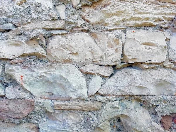 stone texture of the wall