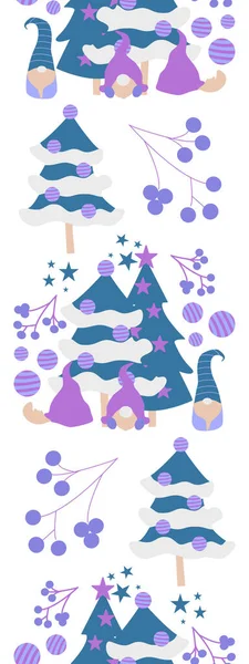 Χαριτωμένο Διανυσματικά Ξωτικά Χριστουγεννιάτικη Διακόσμηση Ιδανικό Για Χρήση Στο Διαδίκτυο — Διανυσματικό Αρχείο
