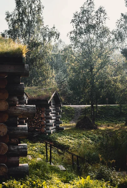 eski ahşap evlerin duman