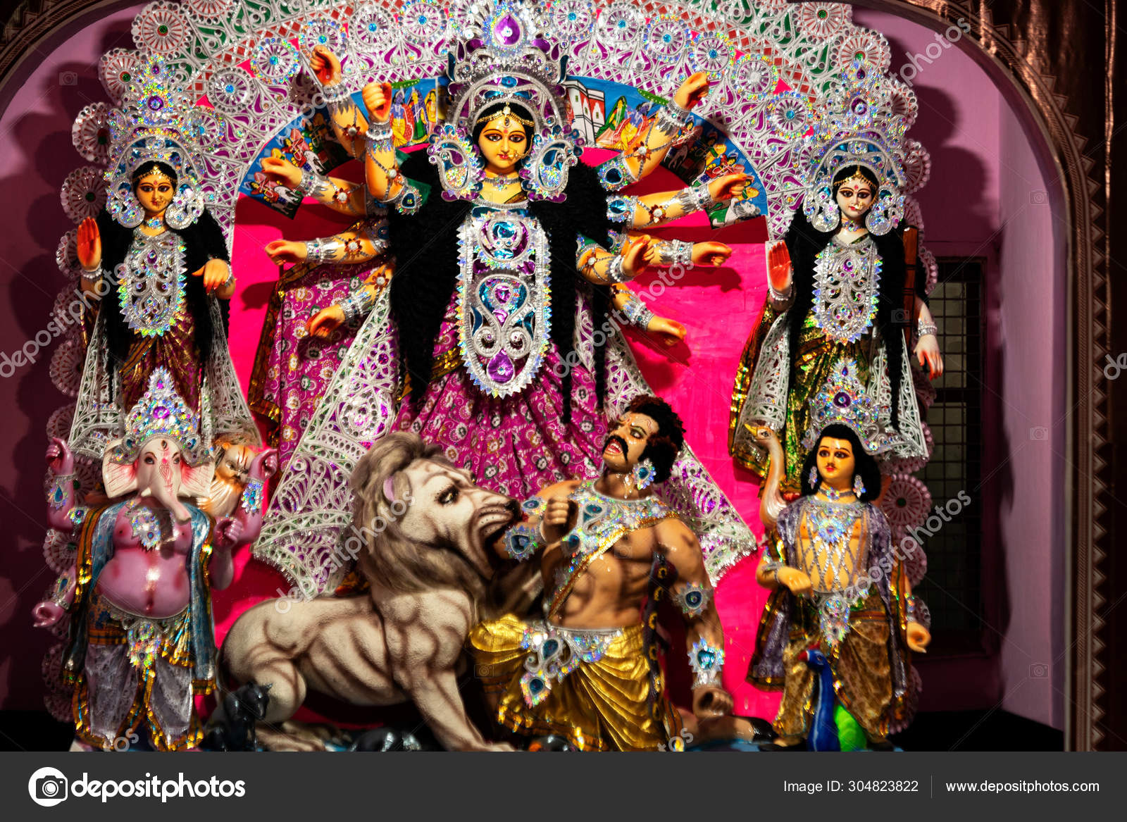 Indian Festival Durga Puja Stock Photo by ©AvijitSadhu 304823822