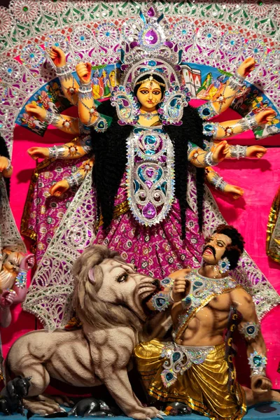 Indyjska bogini hinduistyczna Durga lub Parvati — Zdjęcie stockowe