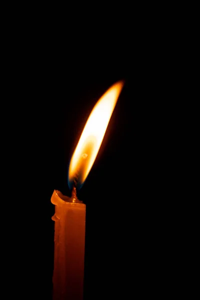 Brennende Kerze Hintergrundbild — Stockfoto