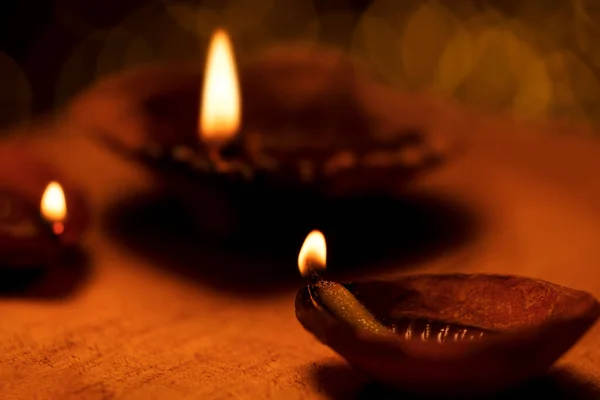 Diwali diya bakgrund — Stockfoto