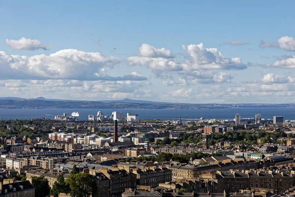 Paysage Urbain Nord Édimbourg Vue Calton Hill Écosse Royaume Uni — Photo