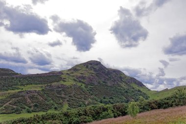 Arthur'un koltuğu - Holyrood park, Edinburgh, İskoçya, İngiltere
