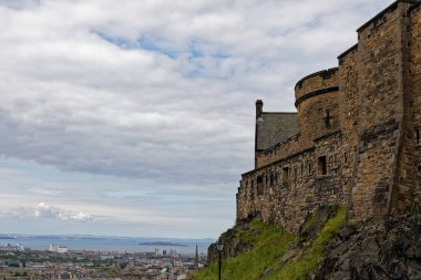 Cannon in Edinburgh Castle - Scotland, İngiltere