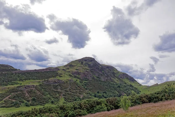 Sede Arthur Holyrood Park Edimburgo Escocia Reino Unido —  Fotos de Stock