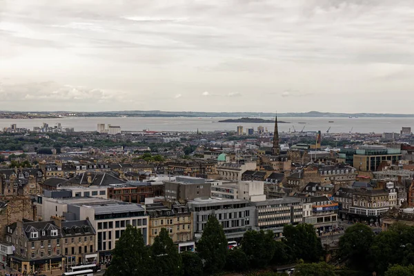 Paysage Urbain Édimbourg Vue Depuis Château Écosse Royaume Uni — Photo