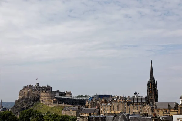 Castillo Edimburgo Escocia Reino Unido — Foto de Stock