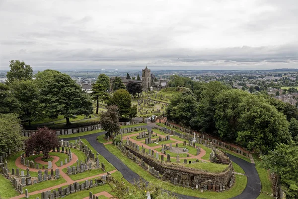 スターリング城からの眺め スコットランド イギリス — ストック写真