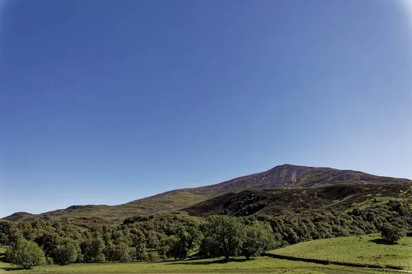 Vistas Montaña Desde Craigh Dun Pitlochry Escocia Reino Unido — Foto de Stock