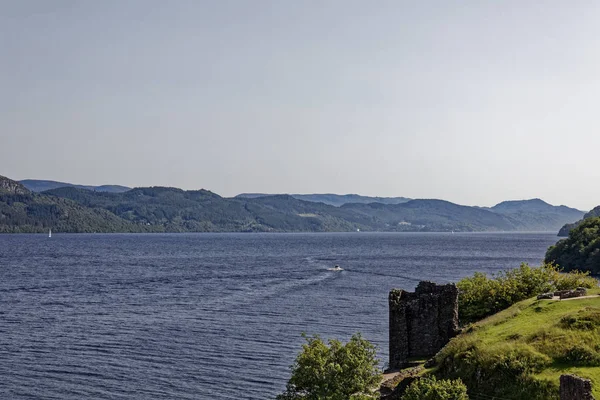 Urquhart Castle Loch Ness Strone Inverness Highlands Scozia Regno Unito — Foto Stock