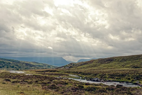 Black Water River Garve Wester Ross Highlands Scotland — Stock Photo, Image